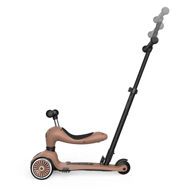 Scoot and Ride Highwaykick 1 Push and Go in Mocha