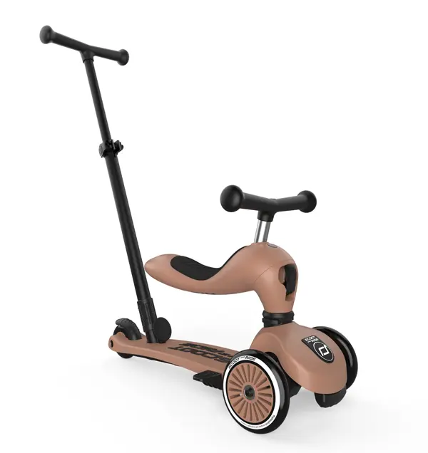 Scoot and Ride Highwaykick 1 Push and Go in Mocha