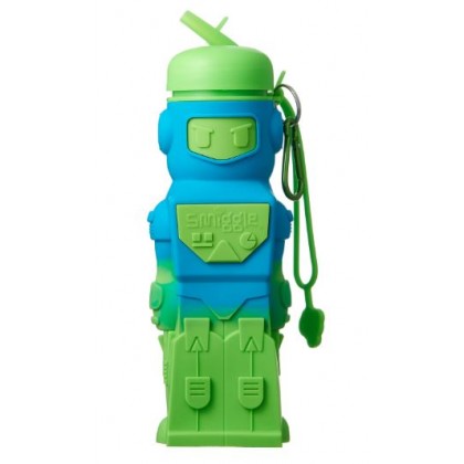 Smiggle Robot Silicone Drink Bottle